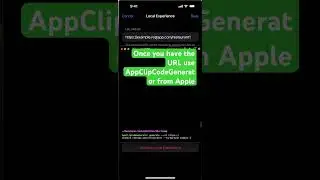 How to generate an AppClip QR code #appclip #swift #swiftprogramming #tutorial