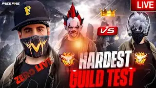 ZEROFF  🤬 GUILD TEST ON LIVE 🔴 STREAMING