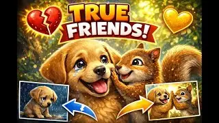 The True Friend |  ぐでたまぷちょへんざMV|Short Stories|Moral Stories| writtentreasures #shortstoriesinenglish