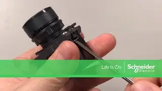 Disassembling a Harmony XB5R Wireless Push Button | Schneider Electric Support