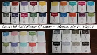 Laura's Ink Pad Giveaway - Laura's Stamp Pad