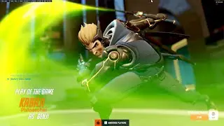 KABAJI TRACER AND GENJI WITH GENOS SKIN - POTG! [ OVERWATCH 2 TOP 500 SEASON 3 ]