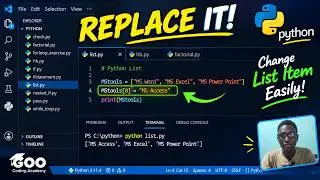 Python Lists: How to Replace an Item Easily! 🐍