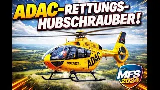 🚁 LIVE RETTUNGSEINSÄTZE | ADAC H145 mit echter Leitstelle | MSFS 2024