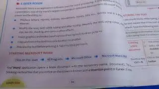 Tools of word processor