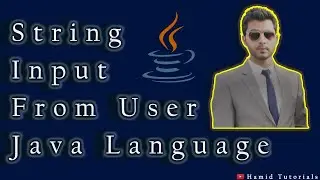 How To Take String Input From User In JAVA Language | Hamid Tutorials |