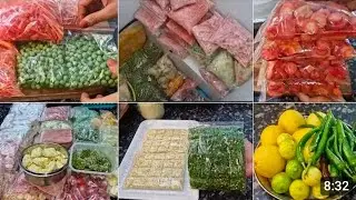 Pre Ramadan Preparation 2026 - How To Store Garlic +Lemon+Green Chilli +Carrot etc. For A Long Time 