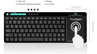 Rii K18 Wireless Keyboard (for Android Box, XBMC, Smart TV, PC, Mac,..)