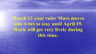 Scorpio Monthly Horoscope March 2013