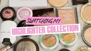 Swatching My Highlighter Collection!