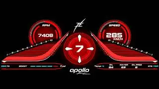 RealDash custom theme Apollo IE sim racing testing