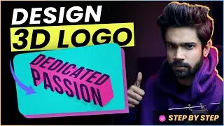 How to Design 3D Logos (Complete Process)