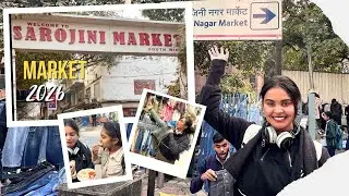 Ahmedabad Girl in Delhi 🚌🇮🇳| Cheap shopping in Delhi 🛍️😍