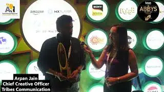 Advertising Reporter Exclusive Interview with - Arpan Jain