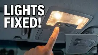 TOYOTA CAMRY - INTERIOR LIGHTS - HOW TO TURN ON AND OFF