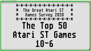 50 лучших игр Atari ST. Эпизод 9: 10-6
