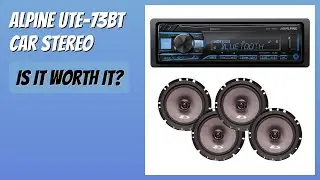 REVIEW (2025): Alpine UTE-73BT Car Stereo. Features
