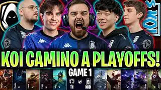 IBAI CASTEA A KOI CAMINO A PLAYOFFS! 😱TODO O NADA!🔥 | TH vs KOI Game 1 LEC VERANO 2026 COSTREAM IBAI