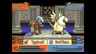 FE8: The Fallen Princess (Fae critting Vigarde)