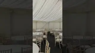 10m by 12m wedding marquee in #stanstedabbotts