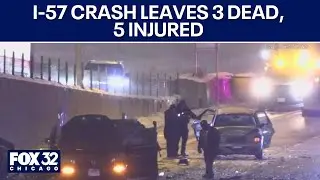 I-57 crash leaves 3 dead, 5 injured