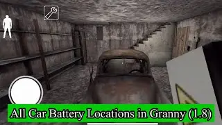 All Car Battery Locations in Granny (1.8)