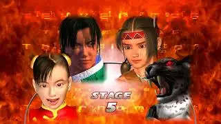Tekken Tag Tournament HD Time Attack - Lei & Xiaoyu (RPCS3)