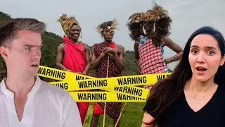 Visiting the Tribe that DRINKS BLOOD! (Masai Mara)