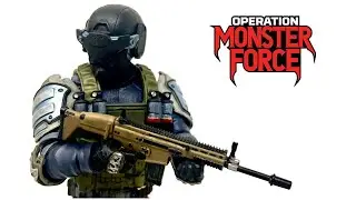 Operation: Monster Force Season 01 Delta Red Urban Operations Trooper, Larkin&rsquo;s Lair