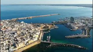 GALLIPOLI VISTA DAL DRONE dji #dji #salento #salentodamare #gallipoli #drone #lecce #puglia #italia