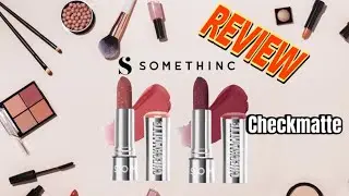 REVIEW CHECKMATTE LIPSTICK BY SOMETHINC