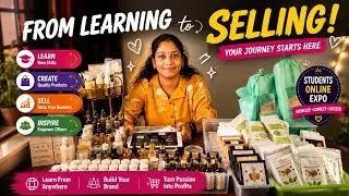 From learning to selling | Real students Real brand | Online Expo #swasaagroups #skincare