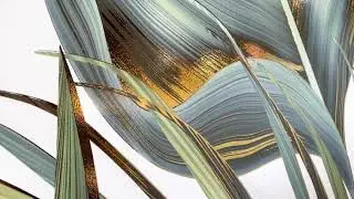 Travelers Palm | Art Tile Range | Kaolin Tiles