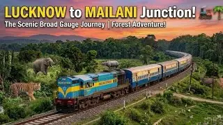 Lucknow Junction To Mailani Junction || Train Journey || लखनऊ जंक्शन से मैलानी जंक्शन की रेल यात्रा।