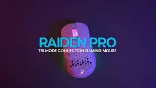 Tri-Mode Connection Gaming Mouse | Sades Raiden Pro