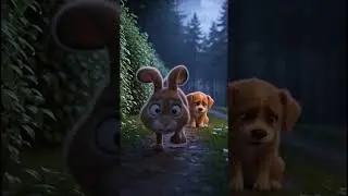 The Rabbit and the Abandoned Dog #Dogs #Rabbits #History #Sad