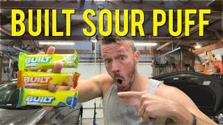 Are They Sweet Or Are They Sour? | Built Sour Puff Protein Bar REVIEW