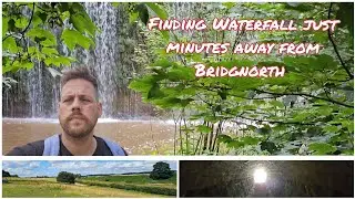 Walk from Bridgnorth to beautiful waterfall (Astley Falls)