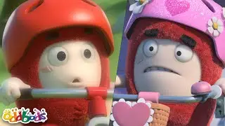 Bike Ride Down Memory Lane 🚲 Oddbods | Cartoons For Kids | Funny Cartoon | After School Club