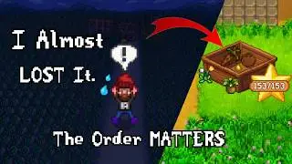 Completing the Entire Stardew Valley Shipping List in Order