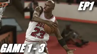 NBA 2K11 AND JORDAN IS IN TAKEOVER MODE - ep1