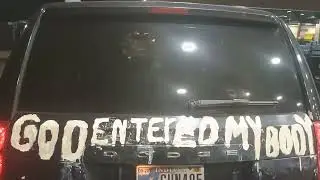 When you ride behind the official van of God you will know the truth but you will not be set free