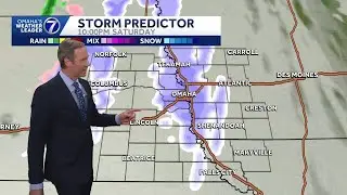 Cold, weekend snow chance in Omaha