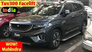 Mahindra Tuv300 Facelift India. WOW! ( Price, Features etc.)