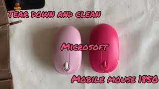 #28 Tear Down & Clean Microsoft Wireless Mobile Mouse 1850
