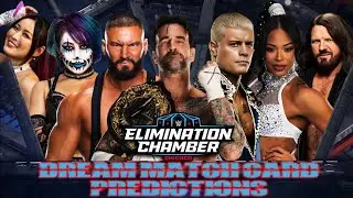 Season 12: WWE Elimination Chamber 2026 Dream Match Card Prediction