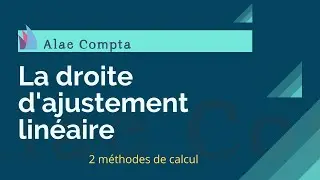 Gestion Budgétaire : La droite d'ajustement linéaire (Cours avec exemple) en DARIJA