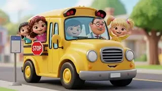 School Bus Beep Beep Song | Hindi Rhymes  | Kids Songs Cartoon