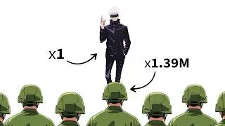 What If Gojo Fought the Entire US Military?