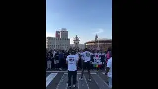 ULTRAS PARIS IN BARCELONA #psg #ucl #parissaintgermain #fcbarcelona #ultras